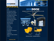 Tablet Screenshot of nordockinc.com